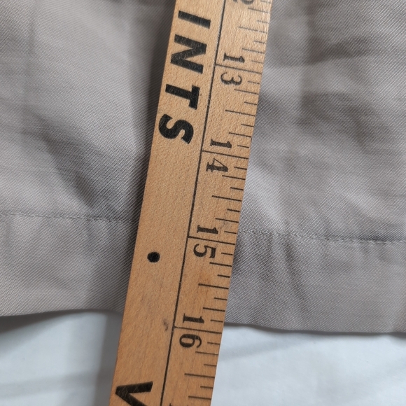 DYNAMITE Pleated Bermuda Boy Shorts, Size XS, classic stone beige - Picture 8 of 9